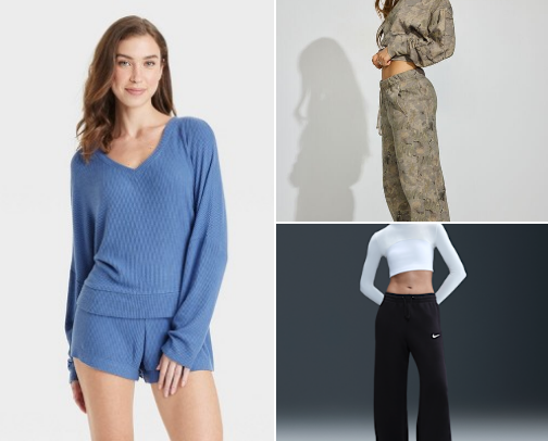 my fav loungewear cover photo collage