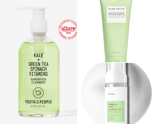 Cleansers for Combo Skin cover photo collage