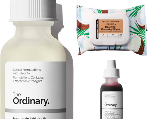 Skin Care Favorites cover photo collage