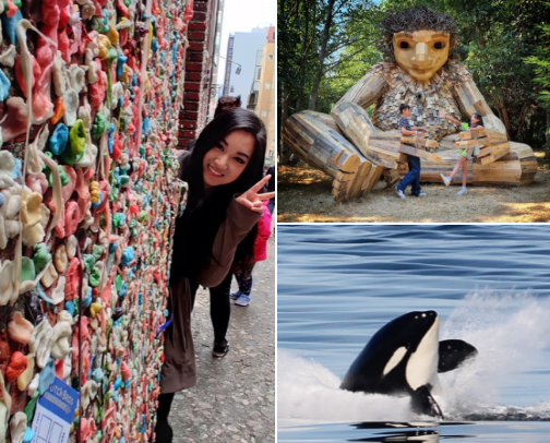 Explore Washington State cover photo collage