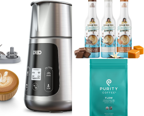 The "Crunchy" coffee lovers favorites 😍 cover photo collage