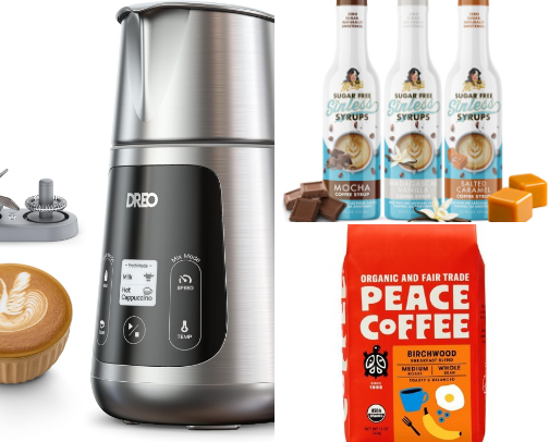 The "Crunchy" coffee lovers favorites 😍 cover photo collage