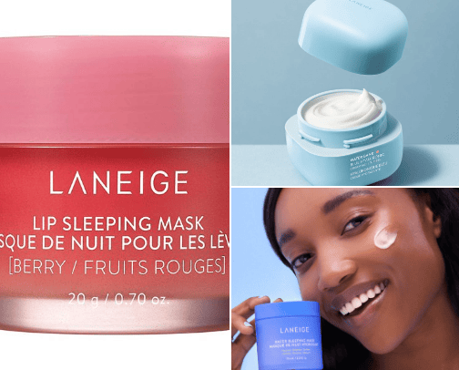 Laneige favorites 🦄 cover photo collage