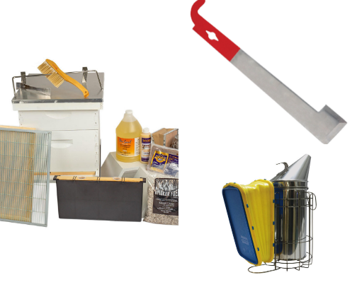 Beekeeping Basics cover photo collage