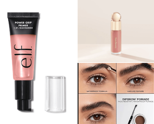 Makeup favorites cover photo collage