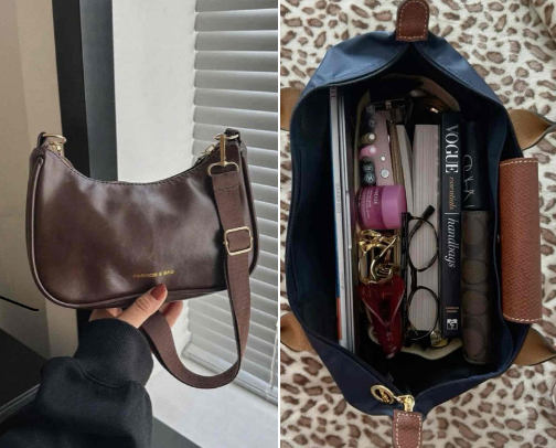 WHATS IN MY PURSE? 👛 cover photo collage