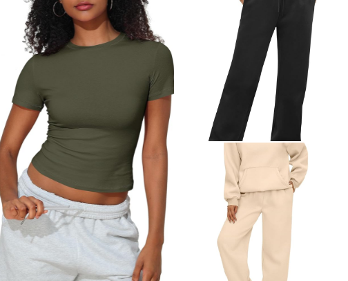 Clothing favs cover photo collage