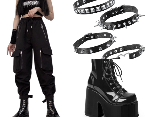 🖤 Emo Style Edit: Clothes, Accessories & Vibes That Speak in Lyrics cover photo collage