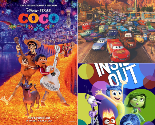 Children’s movies cover photo collage