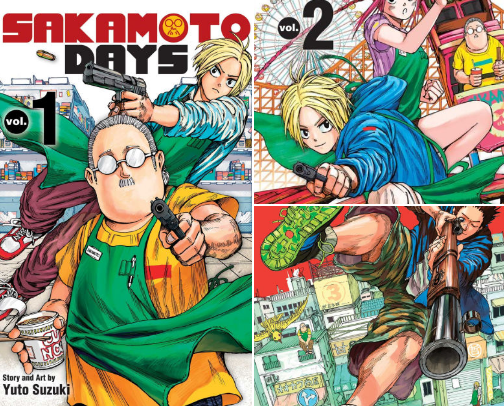 Sakamoto Days Manga Complete Collection – All Volumes 1–22 (Full Series Guide) cover photo collage