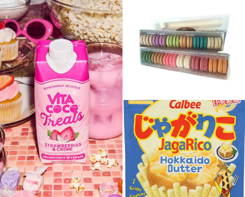 Favorite Snacks/Drinks cover photo collage