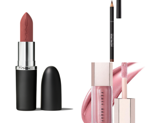 Fave lip products cover photo collage