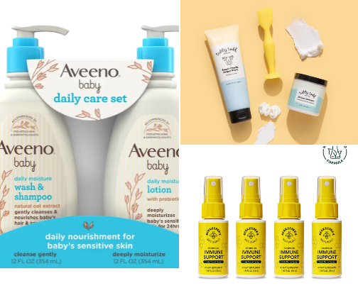 Baby Health & Wellness Favorites cover photo collage