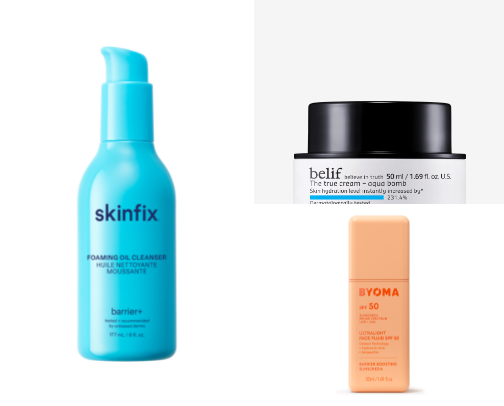 My Skin Care Favorites cover photo collage