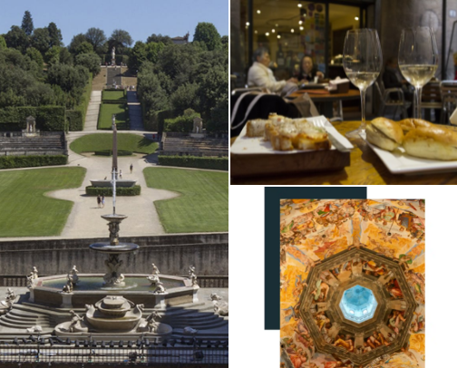 Florence - The City I'd Been Dreaming Of For Years cover photo collage