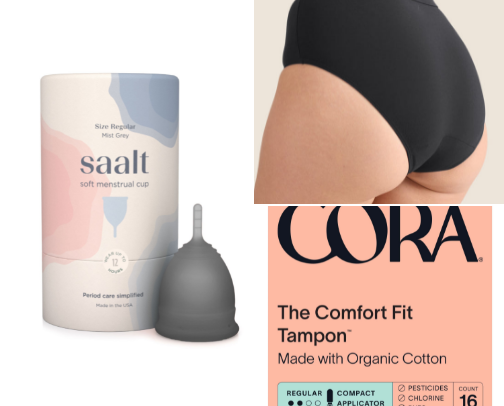 For my ladies on their period cover photo collage