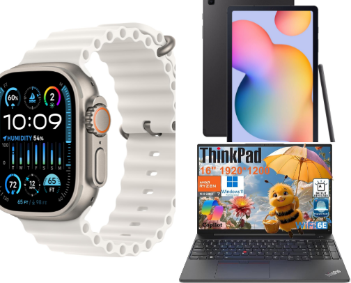 Tech Treasures & Smart Upgrades cover photo collage