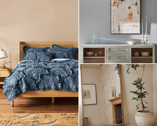 Bedroom decor 🏠 cover photo collage