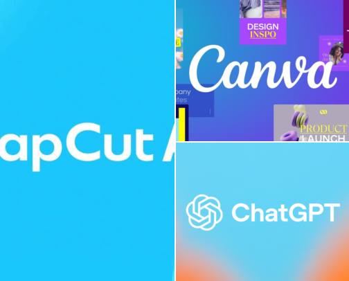 ✨ My Favorite Free Tools for Creating Content cover photo collage
