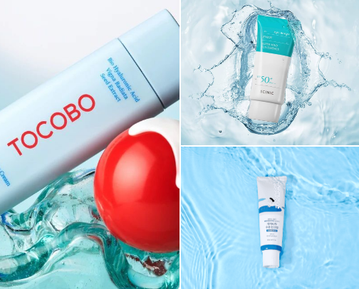 Fave Korean Sunscreen, Suncreams & Sunsticks! cover photo collage