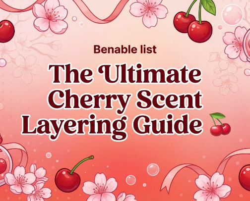 Very Cherry: The Ultimate Red Scent Routine 🍒 cover photo collage