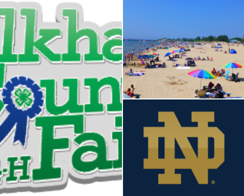 Fun in Michiana! cover photo collage