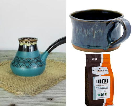 The Slow Morning Ritual: Coffee, Clay, and Quiet Contemplation cover photo collage