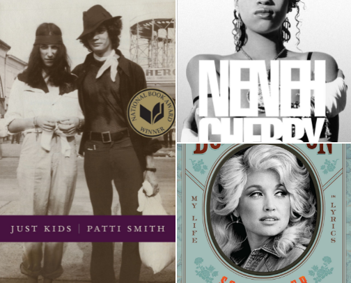 Female Musician Book Recommendations cover photo collage