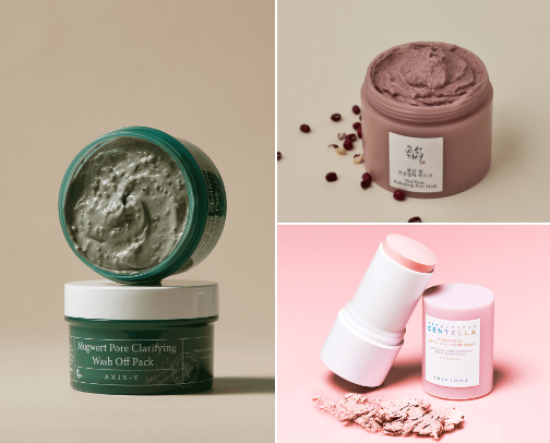 Favorite face masks cover photo collage