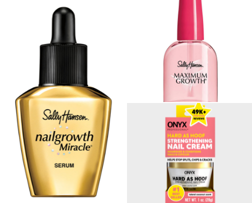 Nail Health/Growth Must Haves cover photo collage