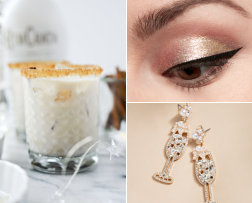 New Year Inspo: Pop, Fizz & Glow cover photo collage