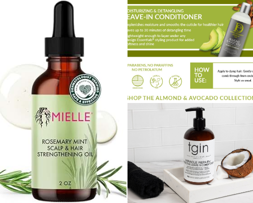 Thick Curly Hair Wash-Day Finds: Detangling, Styling & Drying cover photo collage