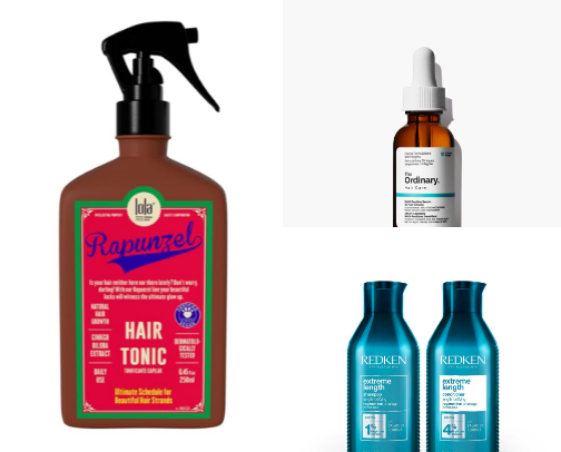 How to grow your hair FAST! 🌱💆‍♀️ cover photo collage