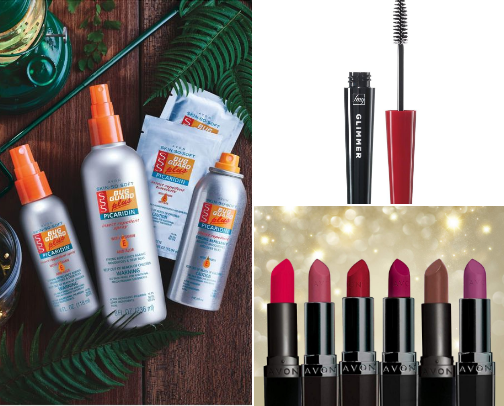 Avon Products cover photo collage