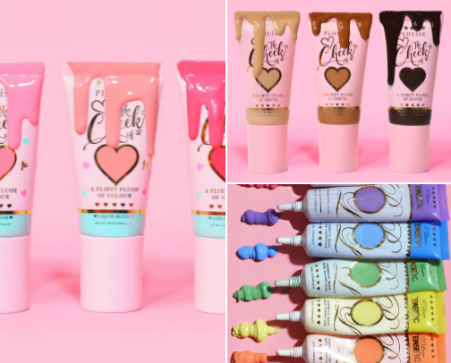 P. Louise Cosmetics ✨🤍 cover photo collage