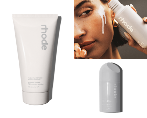 Rhode Skin Products cover photo collage