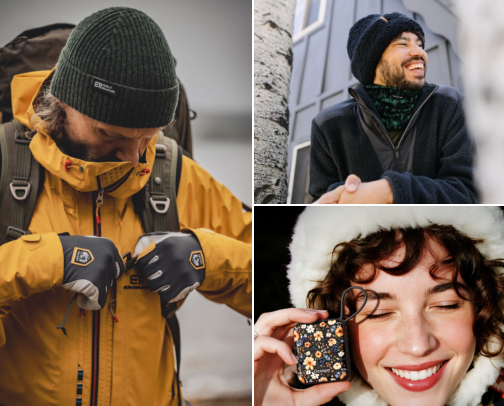 Cold-Weather Hiking Essentials cover photo collage