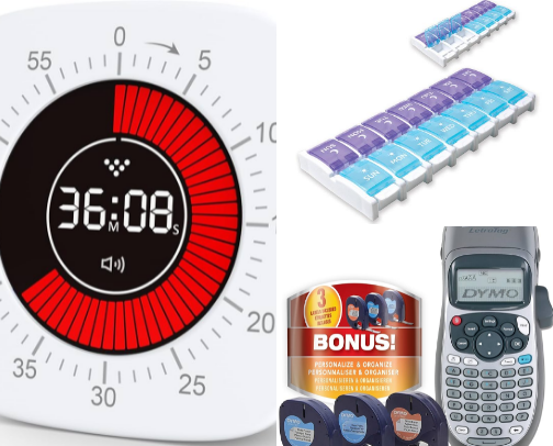 ADHD Mum Must-Haves Time + Sanity Savers! cover photo collage