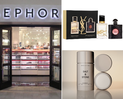 Skin care cover photo collage