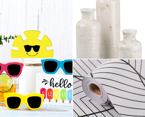 Home decor cover photo collage