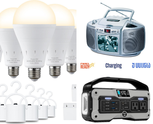 Power Outage Preparedness cover photo collage