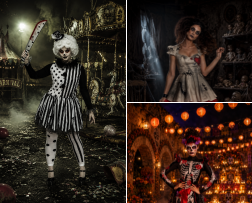 Halloween Costume Ideas Cause Everyday is Halloween in this World☠️ cover photo collage