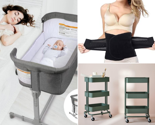 C-section Recovery Must Haves cover photo collage