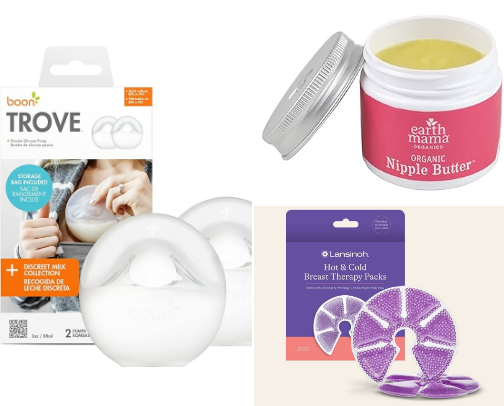 Breastfeeding Must Haves cover photo collage