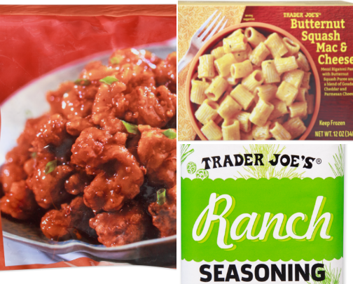 Trader Joe’s Items You Can’t Live Without!! cover photo collage