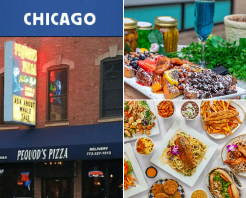 Where to Eat in Chicago 😋 cover photo collage