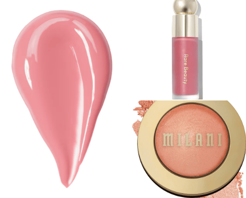 BLUSH OF THE MOMENT ✨ cover photo collage