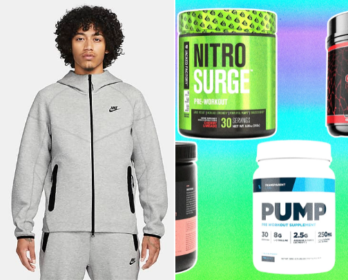 Sports wear For Men! cover photo collage