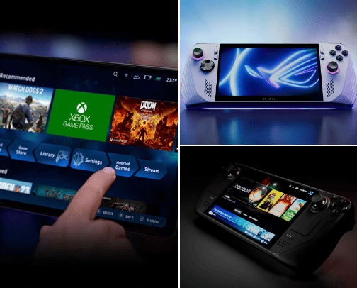 Ultra Mobile Personal Computer (UMPC) cover photo collage