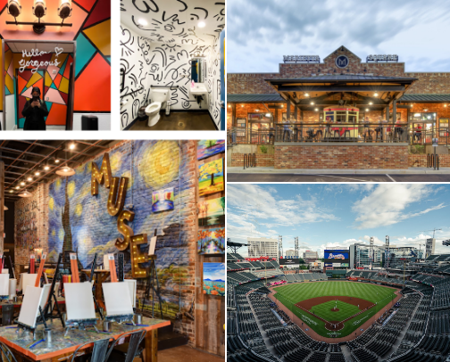 Atlanta attractions cover photo collage